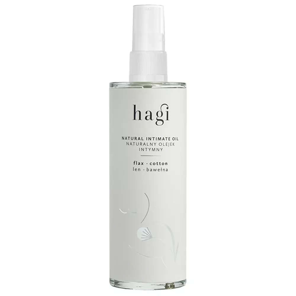 Hagi - Natürliches Intimöl - Flachs-Baumwolle - 100ml