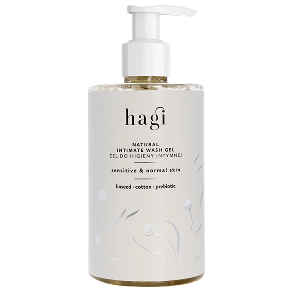 Hagi - Natürliches Intimpflege-Gel - Flachs-Baumwolle - 300ml