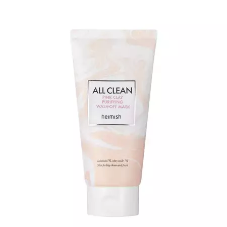 Heimish - All Clean Pink Clay Purifying Wash Off Mask - Reinigende Maske mit rosa Tonerde - 150g