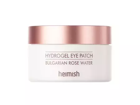 Heimish - Bulgarian Rose Hydrogel Eye Patch - Hydrogel Augenpflaster mit Rosenwasser - 60 Stück