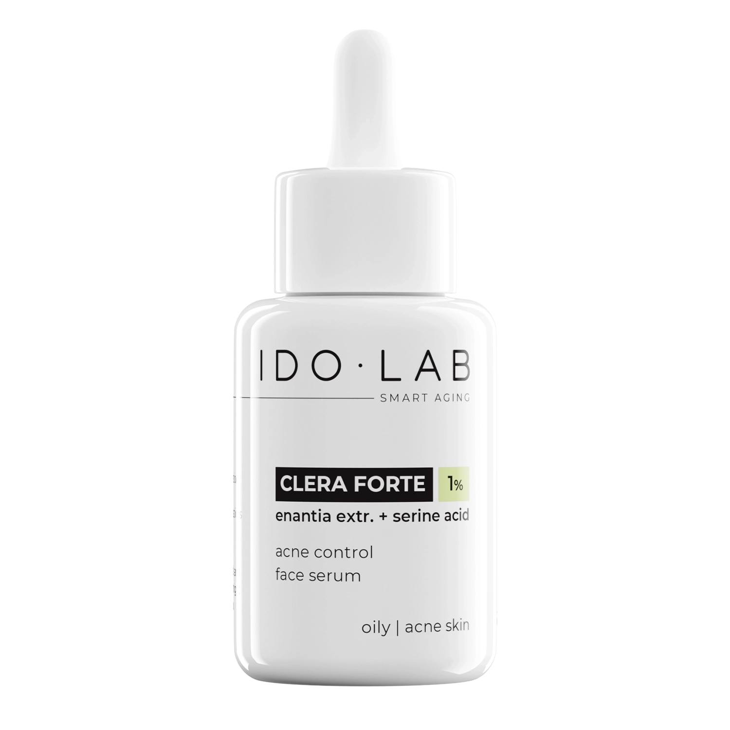 Ido Lab - Clera Forte - Serum für fettige und zu Akne neigende Haut - 30ml