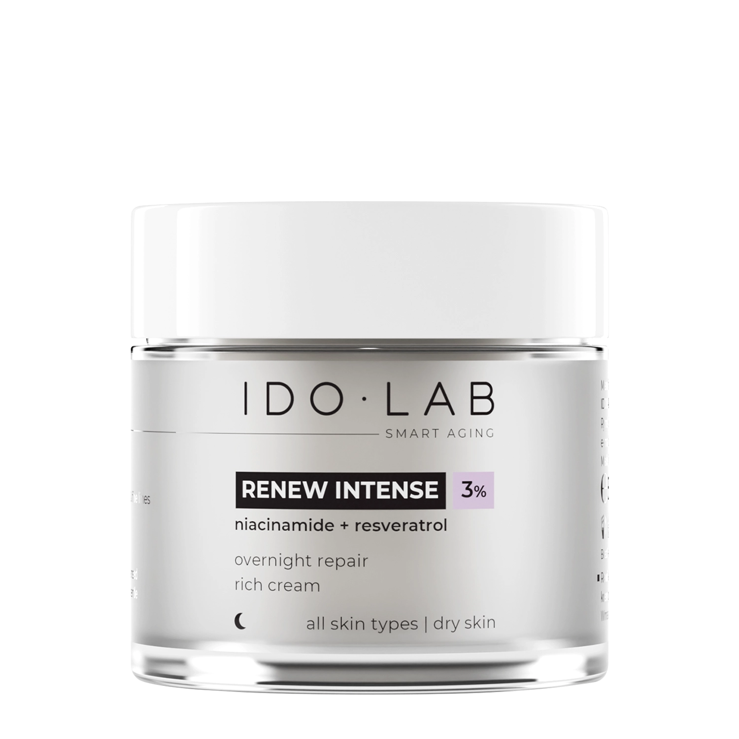 Ido Lab - Renew Intense - Revitalisierende Nacht-Gesichtscreme - 50ml