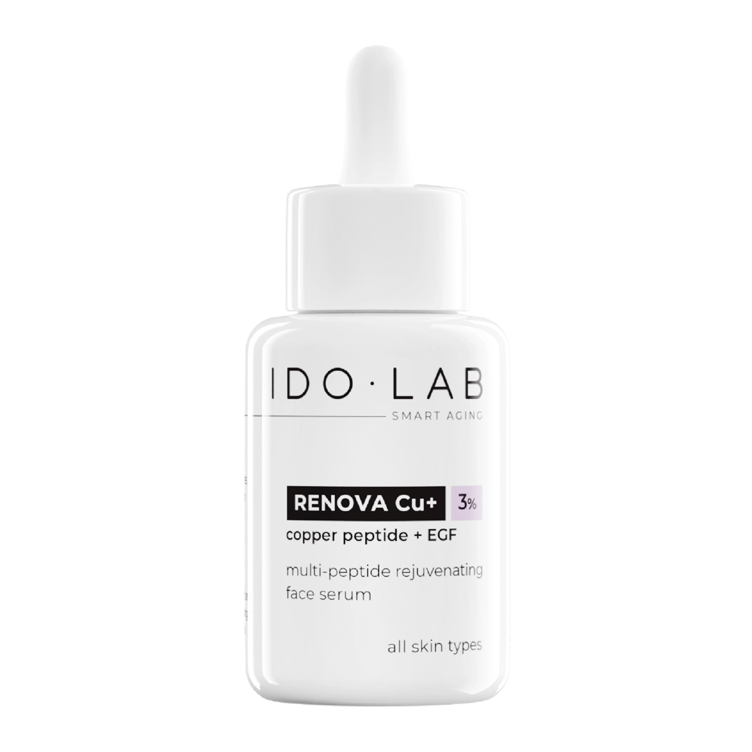 Ido Lab - Renova Cu+ Verjüngendes und regenerierendes Serum mit Kupferpeptid - 30ml