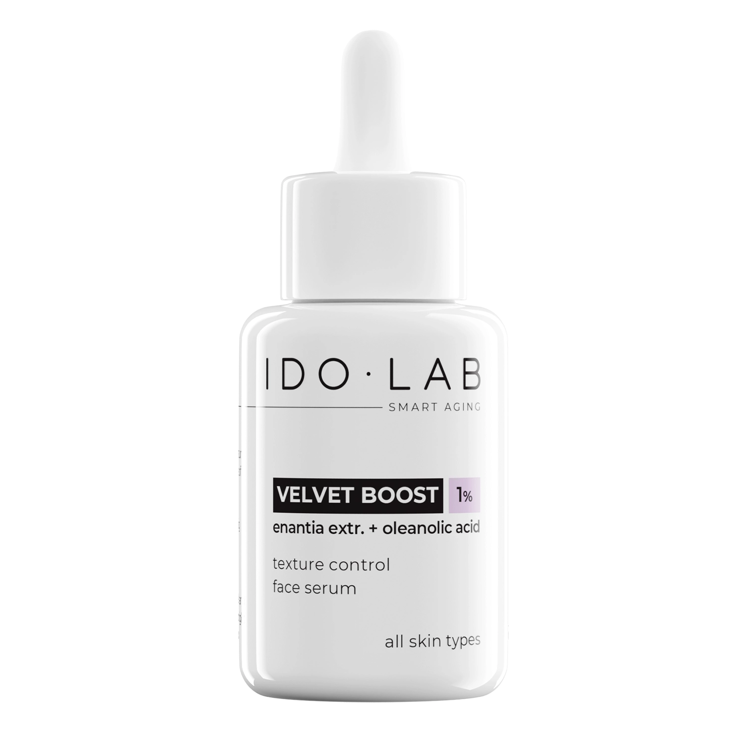 Ido Lab - Velvet Boost - Glättendes und aufhellendes Gesichtsserum - 30ml