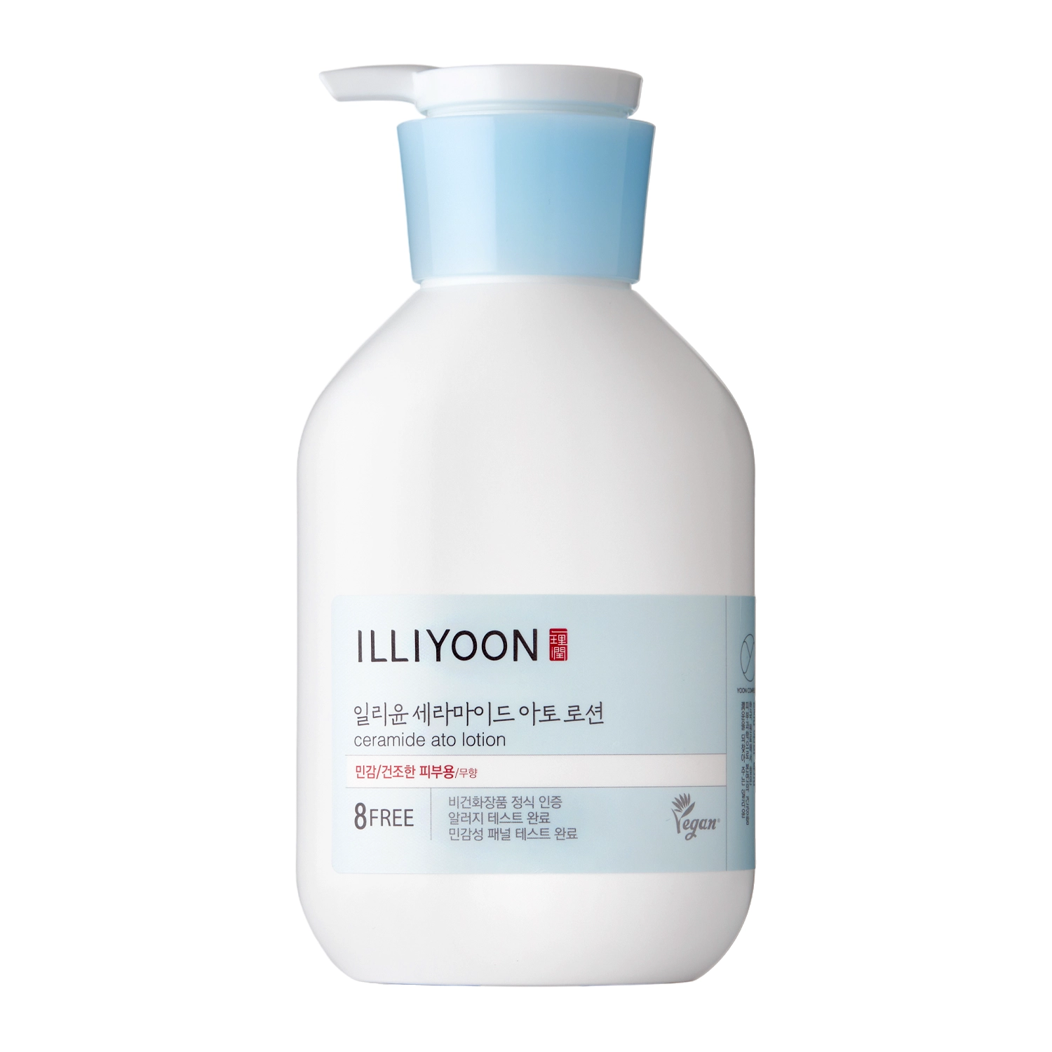 Illiyoon - Ceramide Ato Lotion - Feuchtigkeitsspendende Emulsion für Gesicht und Körper mit Ceramiden - 350ml