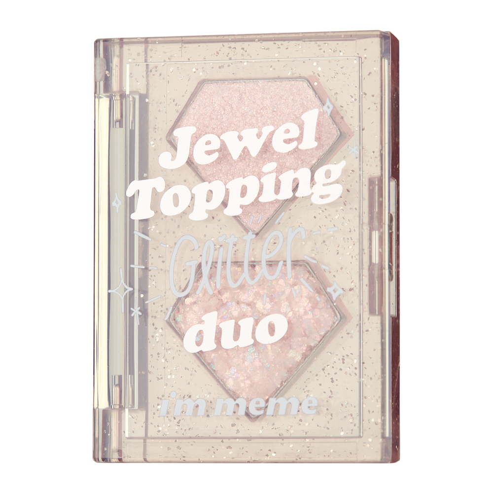 I'm Meme - Jewel Topping Glitter Duo - Glitzerschatten-Palette  - 04 Opal Jewel - 3g