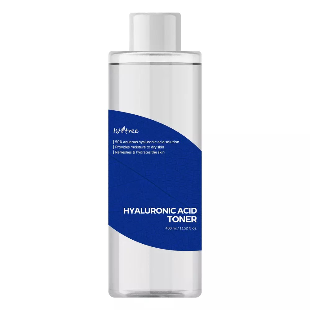 Isntree - Hyaluronic Acid Toner - Feuchtigkeitsspendendes Gesichtswasser mit Hyaluronsäure - 400ml