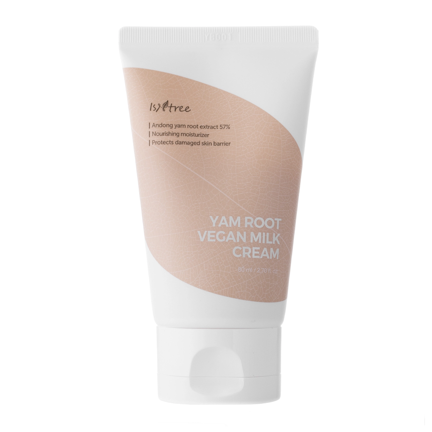 Isntree - Yam Root Vegan Milk Cream - Tiefenbefeuchtende Gesichtscreme - 80ml