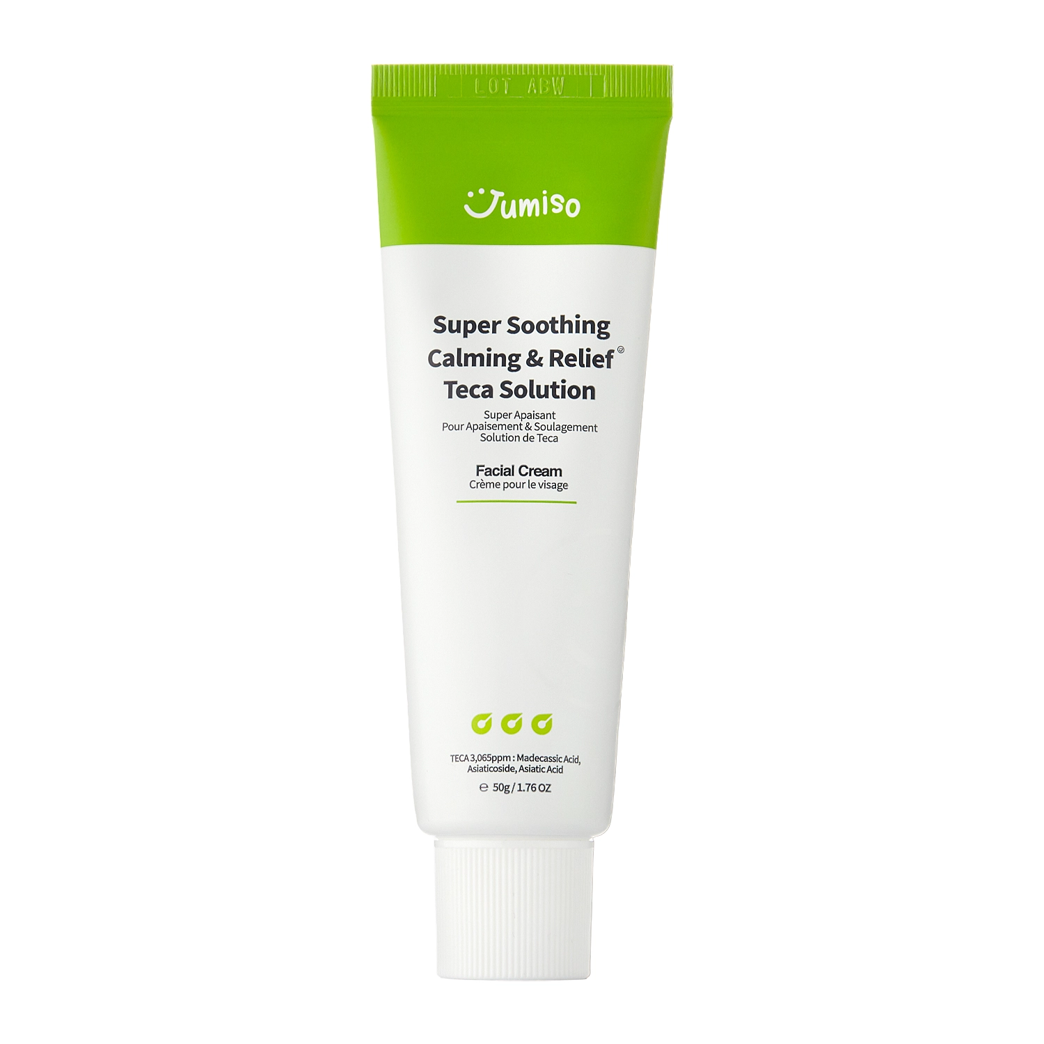 Jumiso - Super Soothing Calming & Relief Teca Solution Facial Cream - Lindernde Gesichtscreme mit Centella-Extrakt - 50g