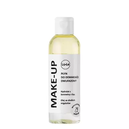 La-Le - Zweiphasiger Make-up-Entferner - Torfhydrolat mit Limonen- und Süßmandelöl -  100ml