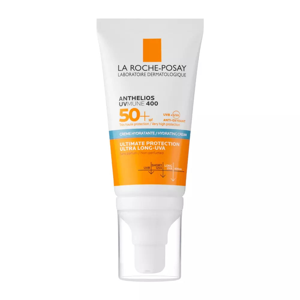 La Roche-Posay - Anthelios UV Mune 400 SPF50+ - Feuchtigkeitsspendende Schutzcreme - 50ml