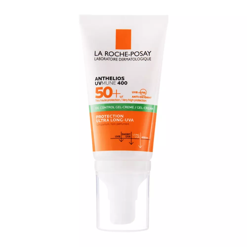 La Roche-Posay - Anthelios UVMUNE 400 Oil Control SPF50+ - Mattierende Gel-Creme - 50ml