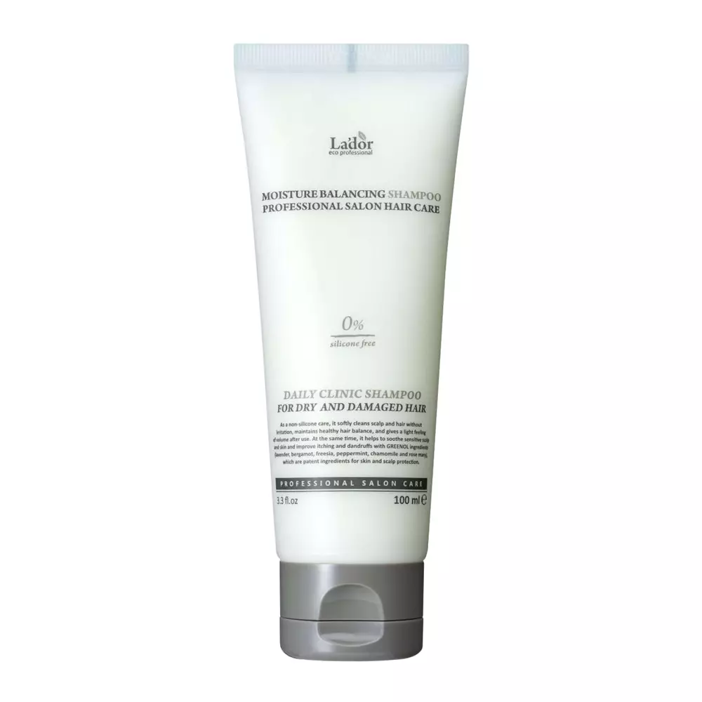 La'dor - Moisture Balancing Shampoo - Linderndes Shampoo für trockenes und geschädigtes Haar - 100ml