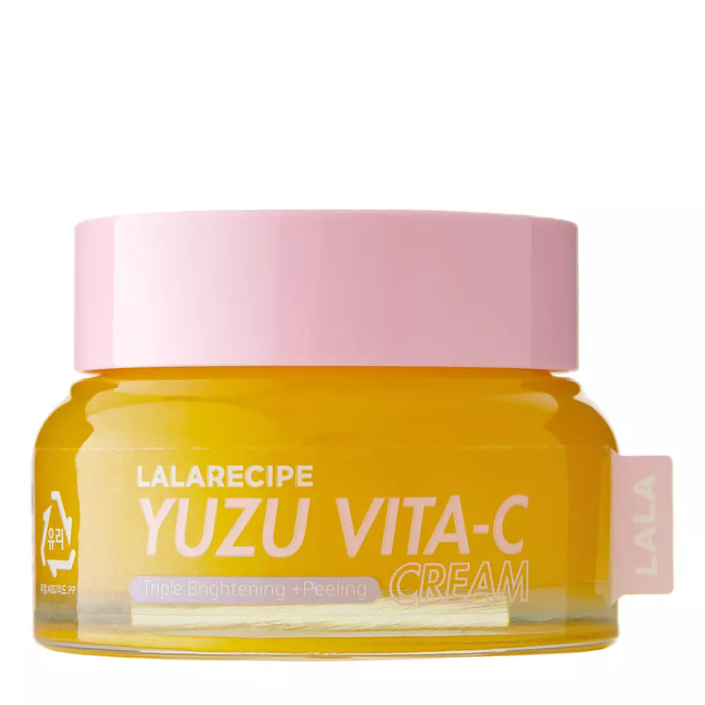 LalaRecipe - Yuzu Vita C Cream - Aufhellende Gesichtscreme mit Vitamin C - 50ml