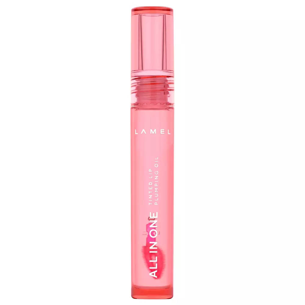 Lamel - All in One Lip Tinted Plumping Oil - Nährendes Lippenfarbenöl - 401 - 3ml