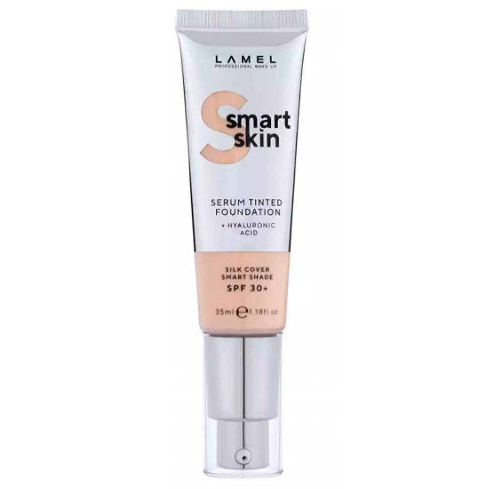 Lamel - Smart Skin Serum Tinted Foundation SPF30+ - Feuchtigkeitsspendende Foundation für das Gesicht - 403 - 35ml