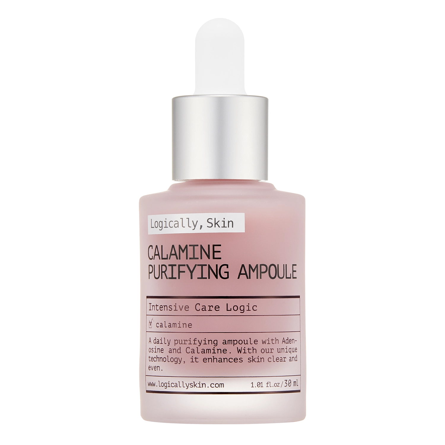 Logically, Skin - Calamine Purifying Ampoule  - Lindernde Gesichtsampulle mit Calamine - 30ml