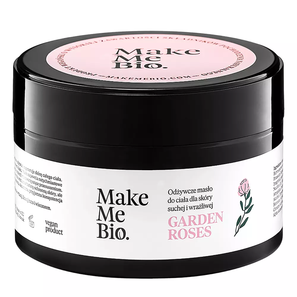 Make Me Bio - Garden Roses - Körperbutter für trockene und empfindliche Haut - 230ml
