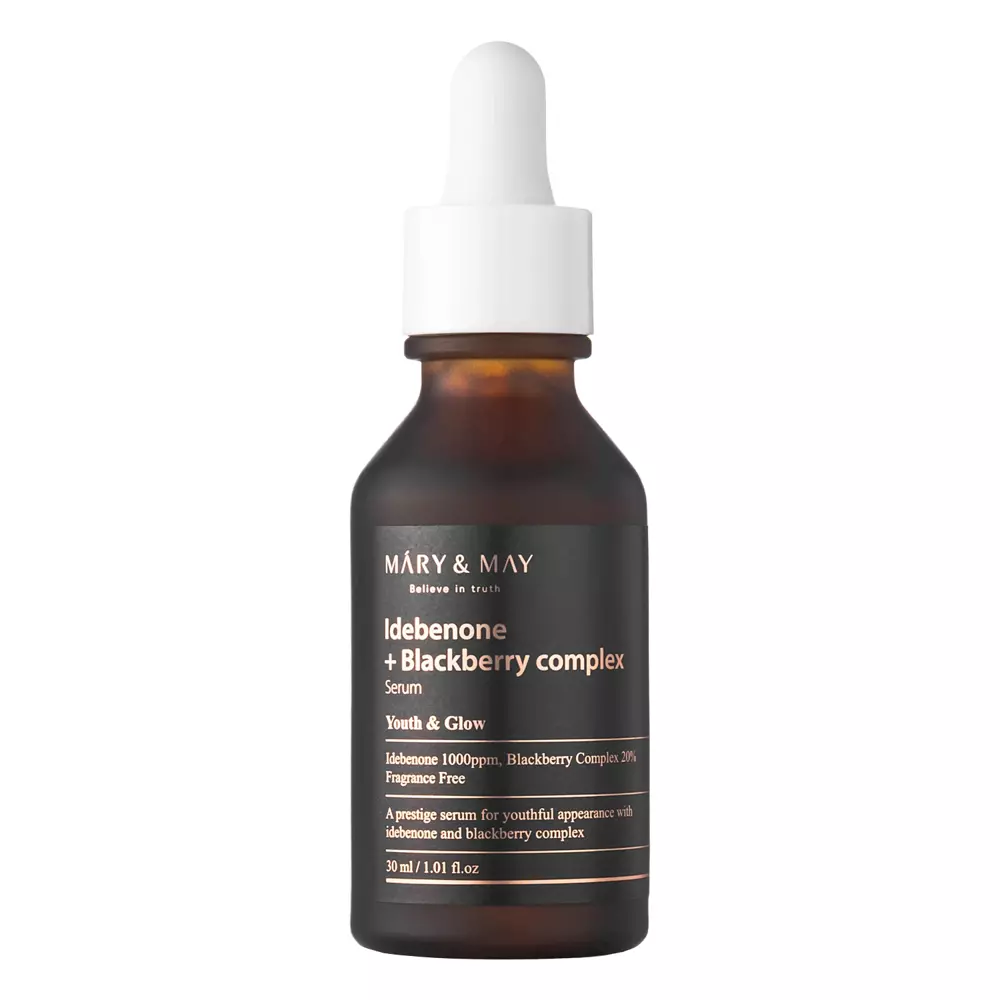 Mary&May - Idebenone and Blackberry Complex Serum - Anti-Aging-Serum mit Idebenon - 30ml