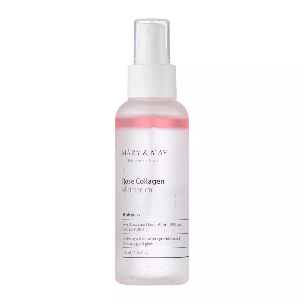 Mary&May - Rose Collagen Mist Serum - Zwei-Phasen-Nebel-Serum - 100ml