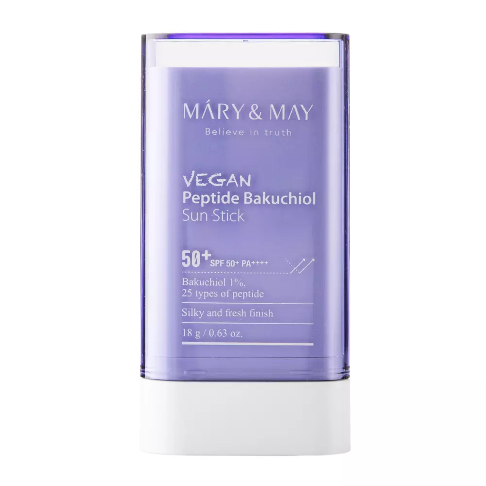 Mary&May - Vegan Peptide Bakuchiol Sun Stick SPF50+/PA++++ - Peptid Sonnenstift - 18g 