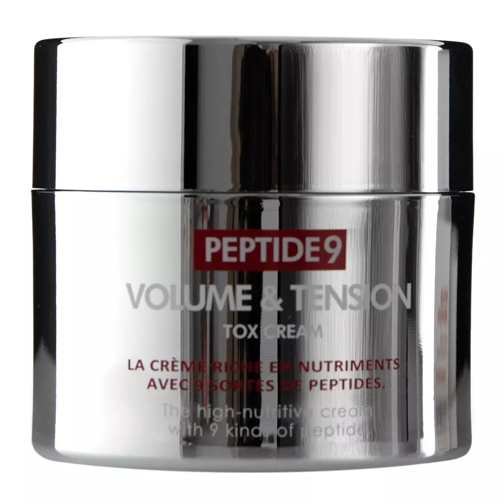 Medi-Peel - Peptide 9 Volume and Tension Tox Cream - Hochgradig feuchtigkeitsspendende Gesichtscreme mit Peptiden - 50g