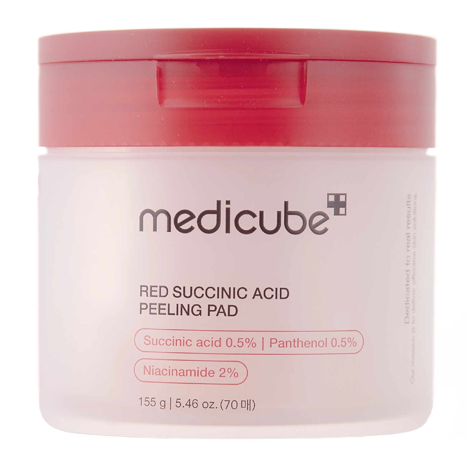 Medicube - Red Succinic Acid Peeling Pad - Peeling-Pads für das Gesicht - 70pcs/155g