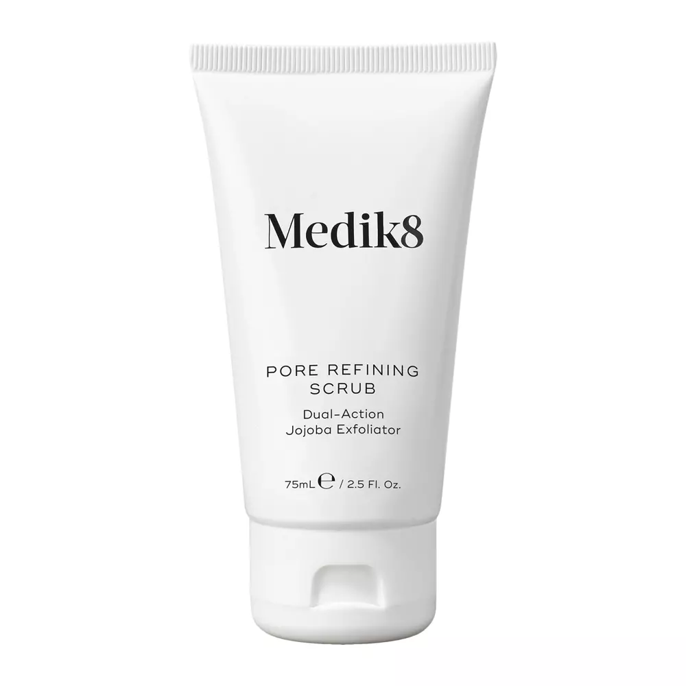 Medik8 - Pore Refining Scrub - Dual-Action Jojoba Exfoliator - Reinigendes Gesichtspeeling - 75ml