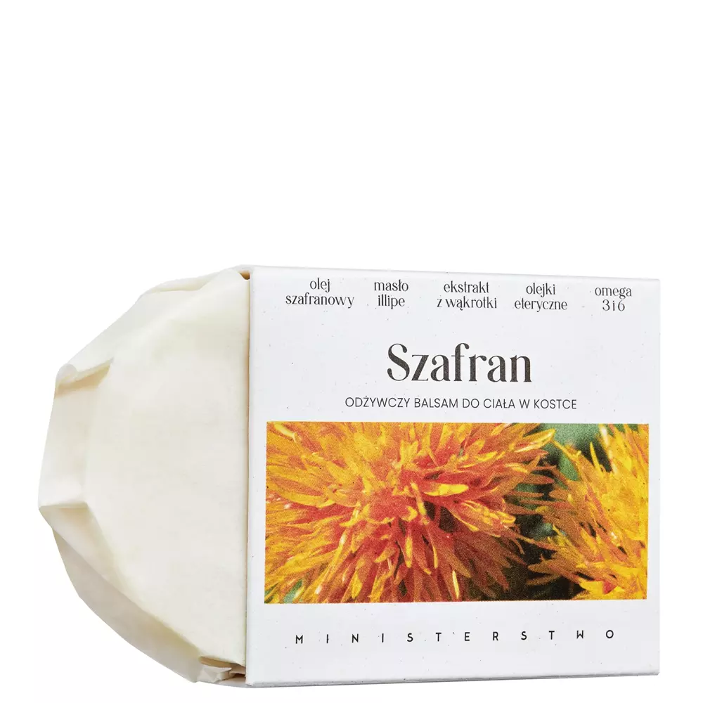 Ministerstwo Dobrego Mydła - Würfelbalsam - Safran - 75g