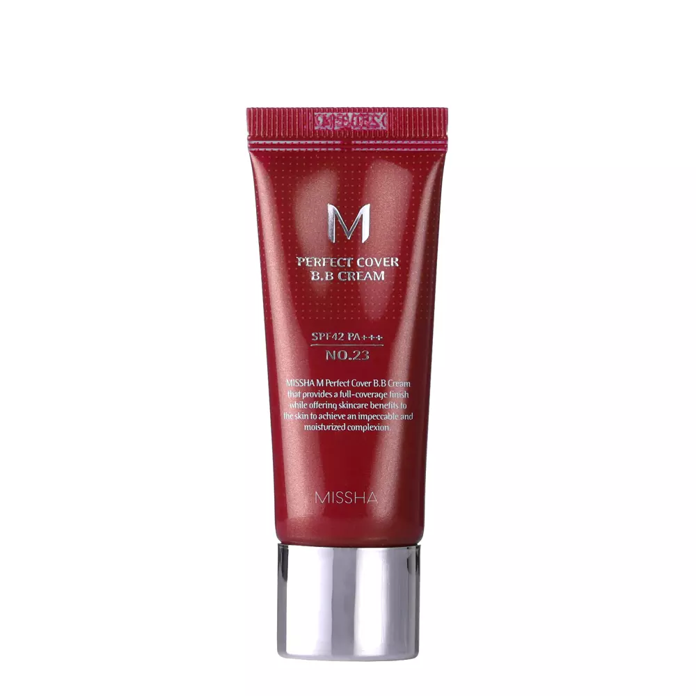 Missha - M Perfect Cover BB Cream SPF42/PA++ - Abdeckende BB-Creme - No.23 Natural Beige - 20ml