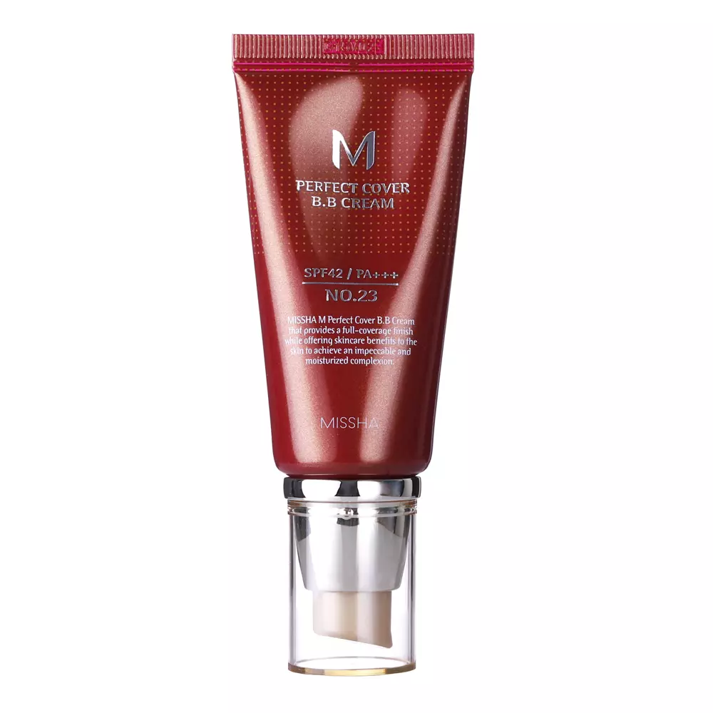 Missha - M Perfect Cover BB Cream SPF42/PA++ - Abdeckende BB-Creme - No.23 Natural Beige - 50ml