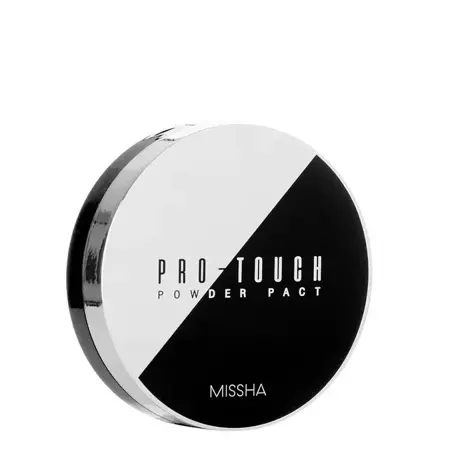 Missha - Pro-Touch Powder Pact SPF25/PA++ - Aufhellender und glättender Puder - #23 - 10g