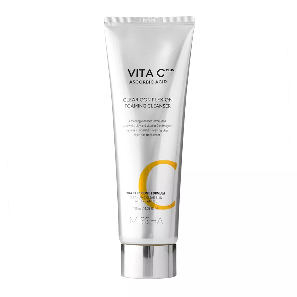 Missha - Vita C Plus Clear Complexion Foaming Cleanser - Gesichtsreinigungsschaum mit Vitamin C - 120ml