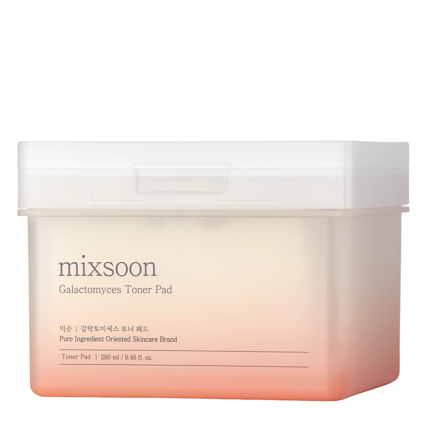 Mixsoon - Galactomyces Toner Pad - Aufhellende Gesichtspads - 60 Stück.