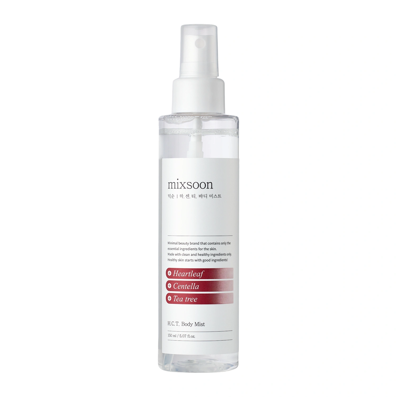 Mixsoon - H.C.T Body Mist - Sanft peelender Körpernebel - 150ml