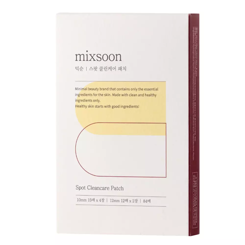 Mixsoon - Spot Clean Care Patch - Pflaster für Unvollkommenheiten - 84 Stück.