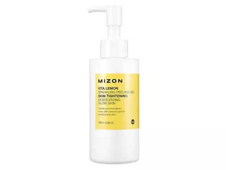 Mizon - Vita Lemon Sparkling Peeling Gel - Zitrus-Enzym-Gel-Peeling - 145g