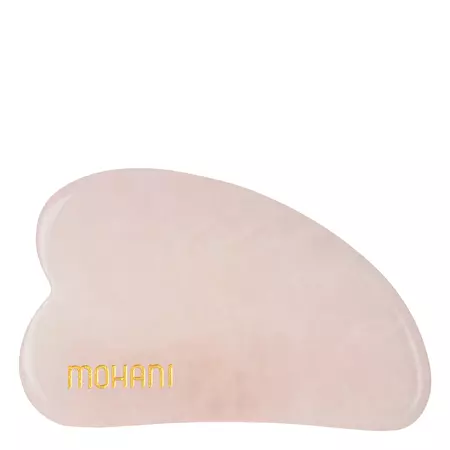 Mohani - Gua Sha - Rosa Quarz Massageplatte