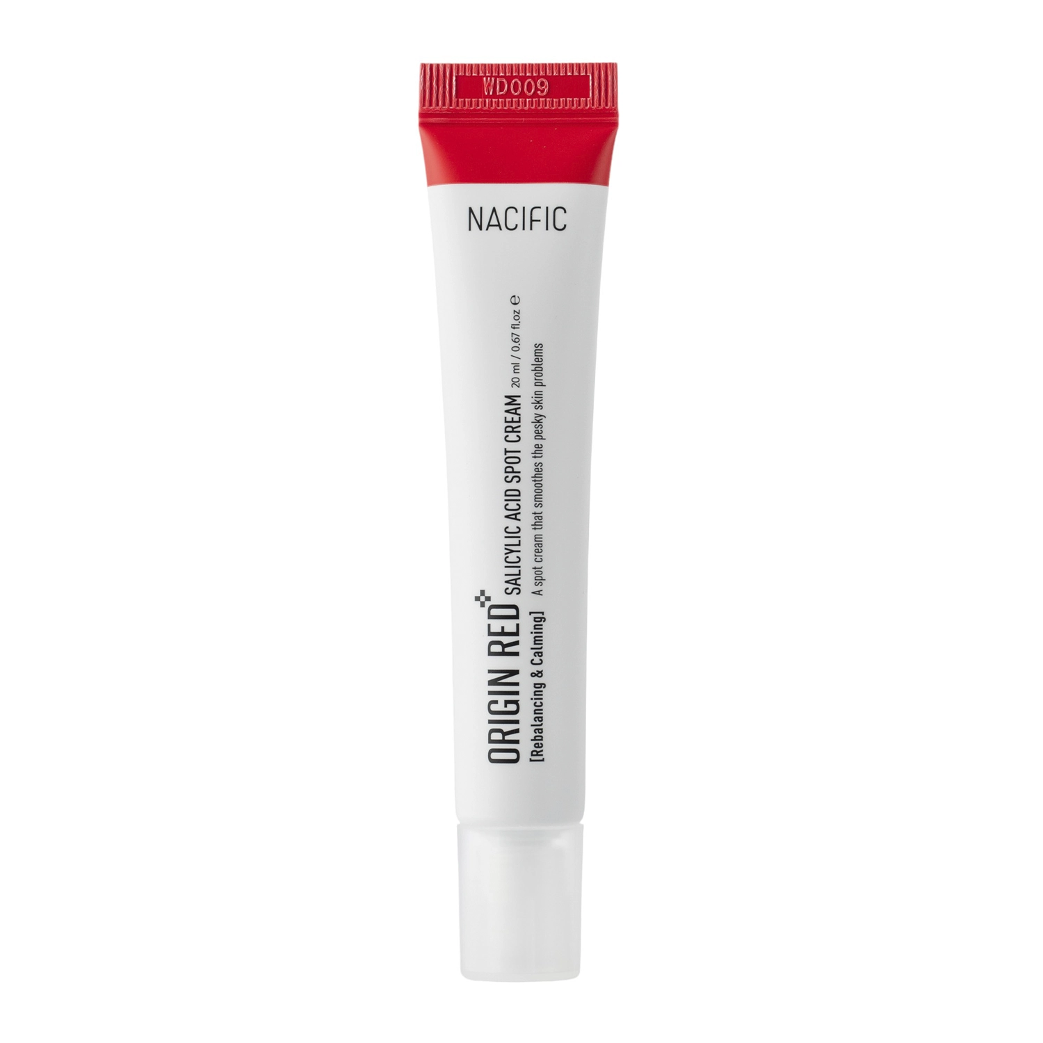 Nacific - Origin Red Salicylic Acid Spot Cream - Spot-Creme mit Salicylsäure - 20ml