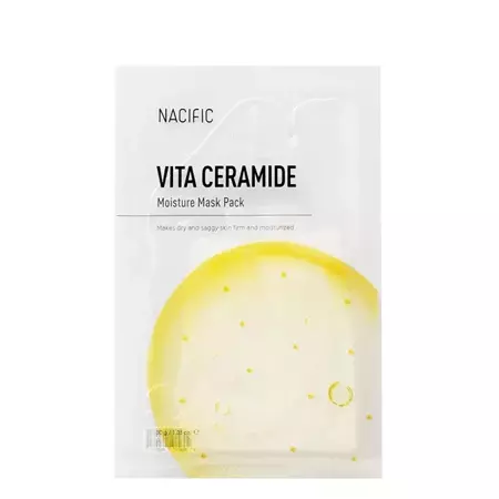 Nacific - Vita Ceramide Moisture Mask - Aufhellende und feuchtigkeitsspendende Maske mit Ceramiden - 30g