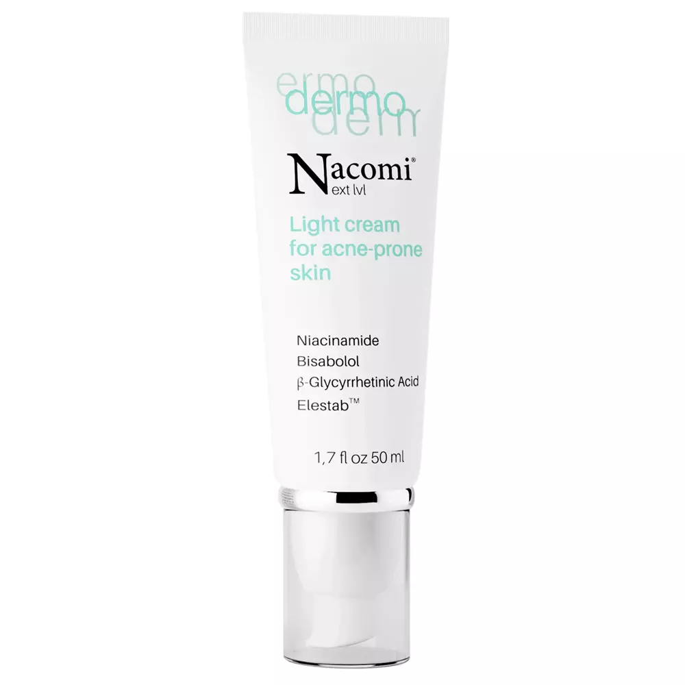 Nacomi - Dermo - Leichte Creme für zu Akne neigende Haut - 50ml