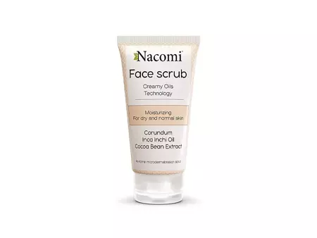 Nacomi - Face Scrub - Feuchtigkeitsspendendes Gesichtspeeling - 85ml