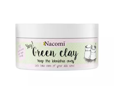 Nacomi - Green Clay - Grüne Tonerde - 65g