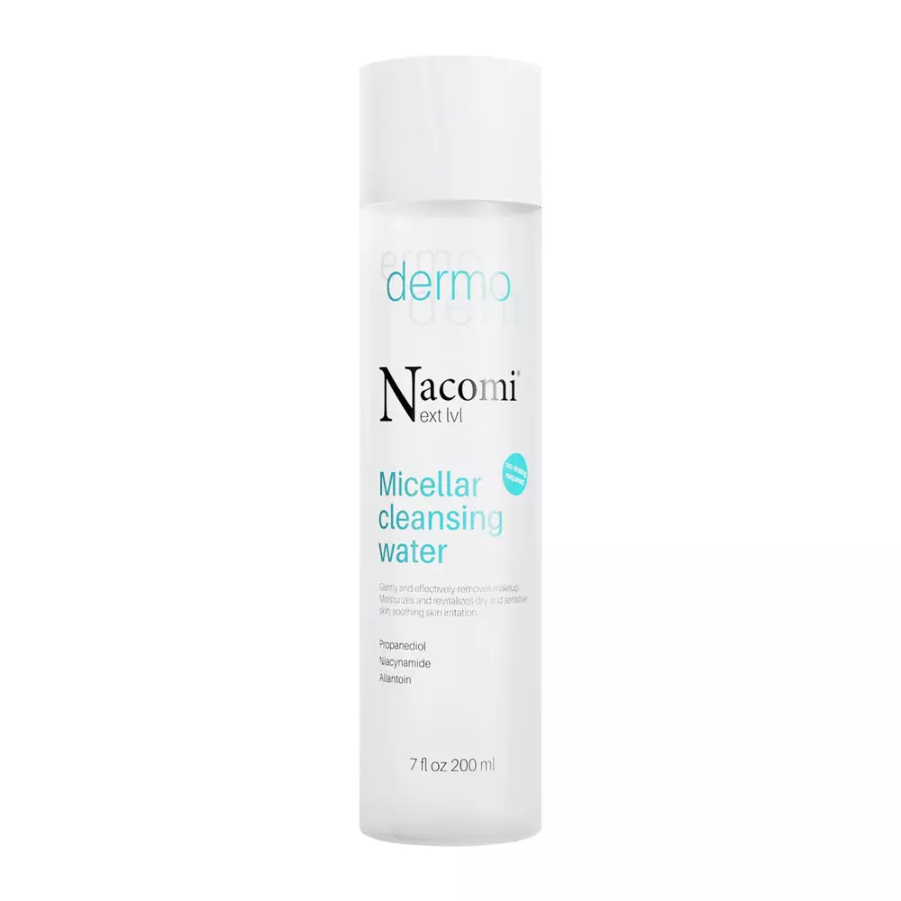 Nacomi - Next Level - Micellar Cleansing Water - Mizellenflüssigkeit für trockene und empfindliche Haut - 200ml