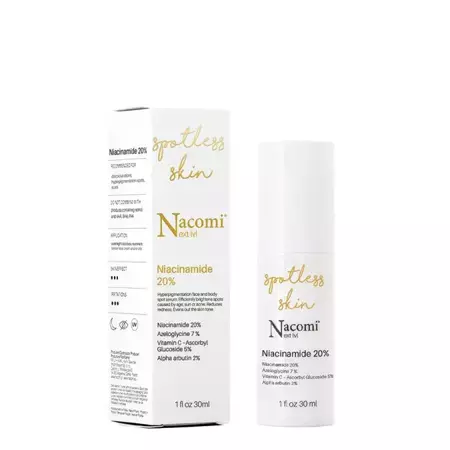 Nacomi - Next Level - Niacinamide 20% - Spot aufhellendes Serum mit 20% Niacinamid - 30ml