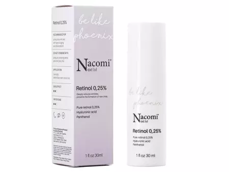Nacomi - Next Level - Retinol 0,25% - Serum mit Retinol 0.25% - 30ml