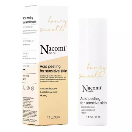 Nacomi - Säure-Peeling für empfindliche Haut - Lactobionsäure - 30ml