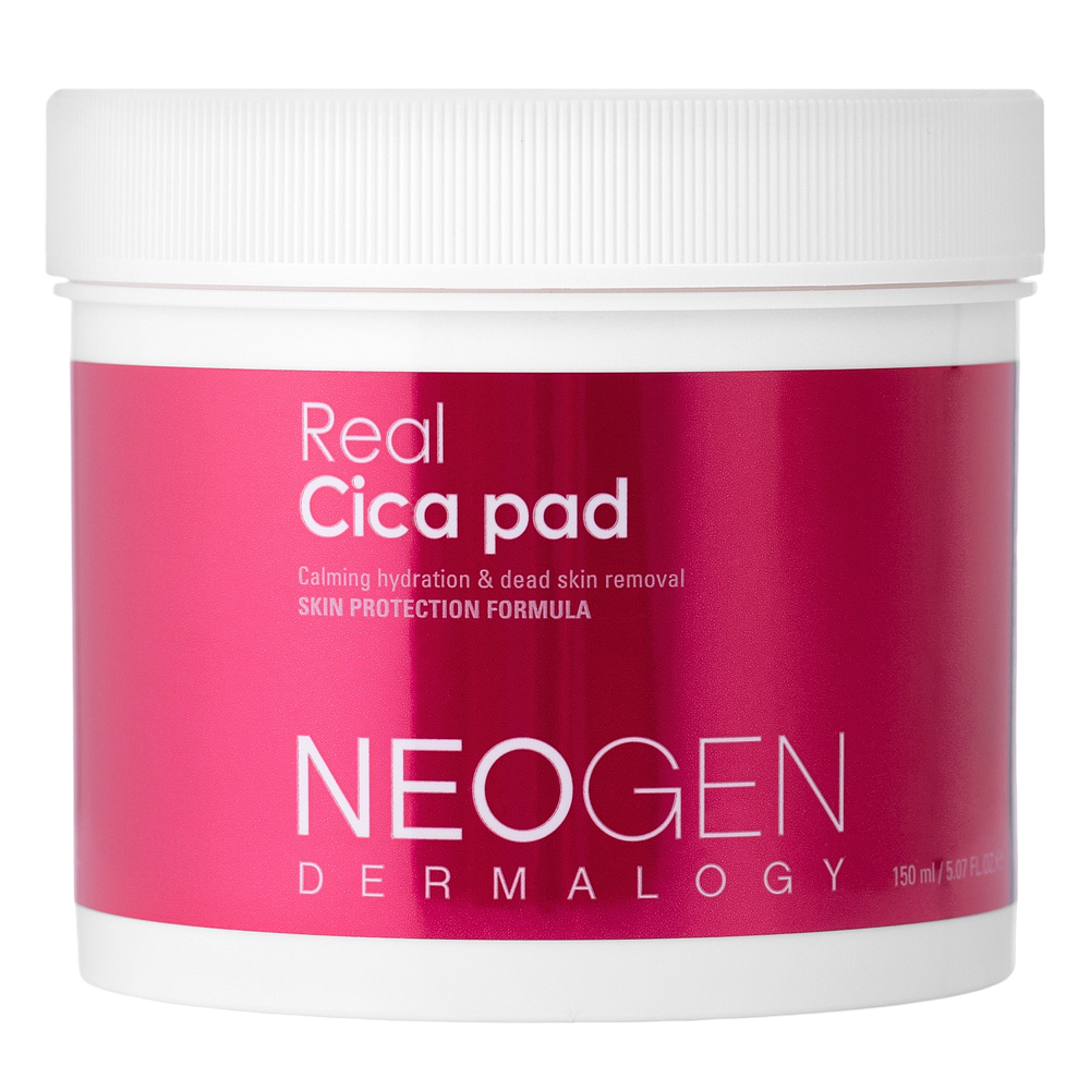 Neogen - Dermalogy Real Cica Pad - Peelende und lindernde Gesicht Pads - 90pcs/150ml