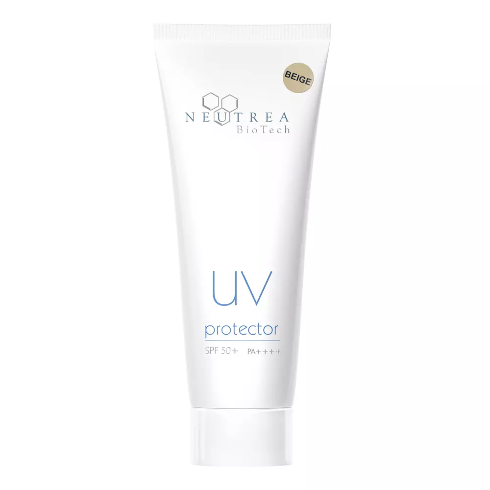 Neutrea - UV Protector SPF50+/PA++++ - Schutzcreme - Beige/Kalt - 75ml