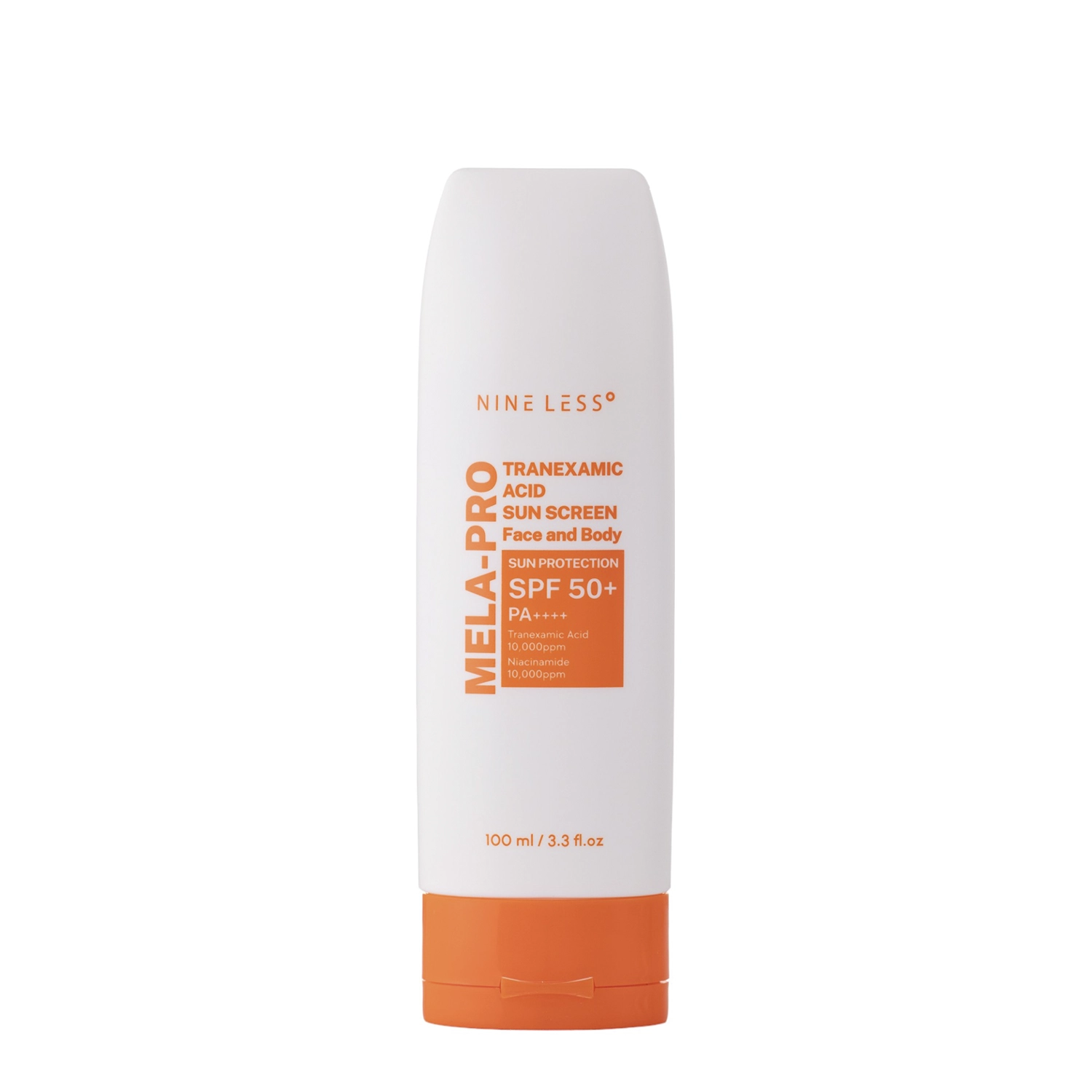 Nine Less - MELA-PRO Tranexamic Acid Sun Screen SPF 50+/PA++++ - Creme mit Filter - 100ml